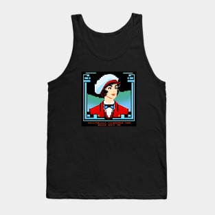 vintage pixel pretty lady Tank Top